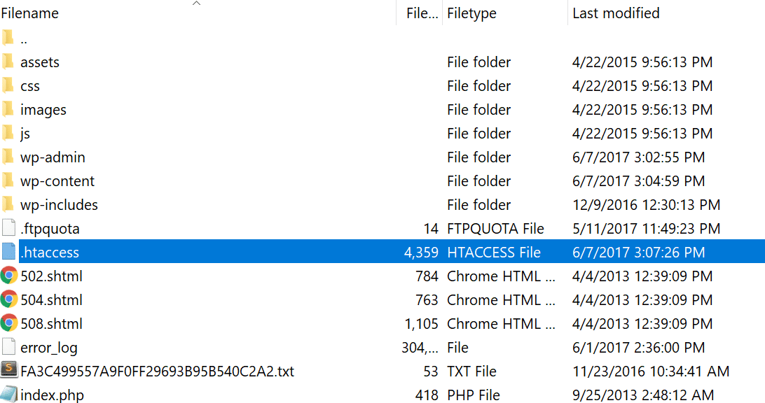 htaccess-file