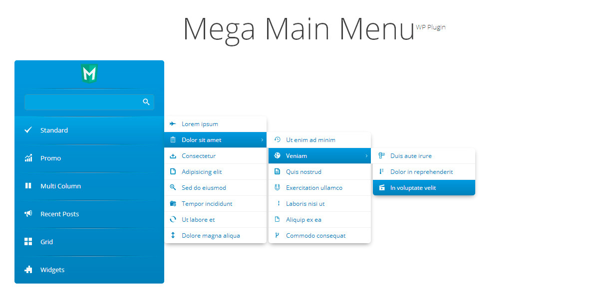 mega main menu wp plugin screenshot 06