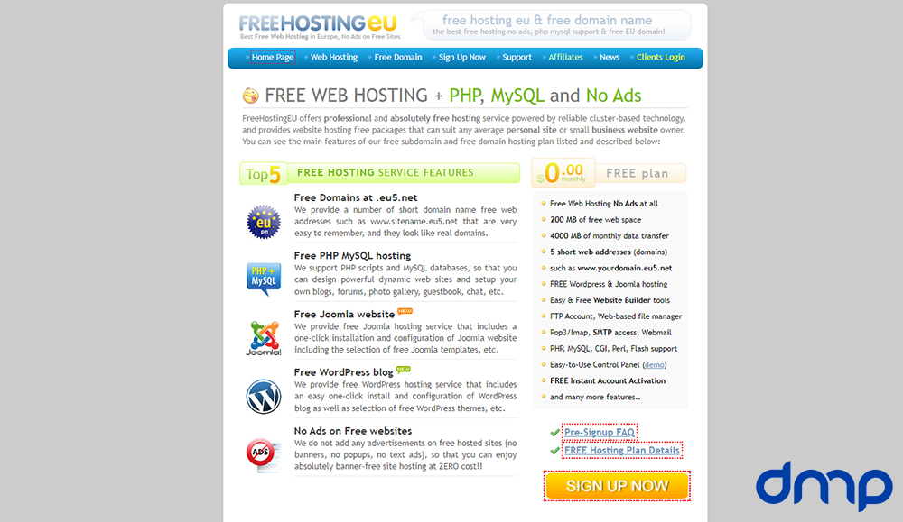 hosting free 11