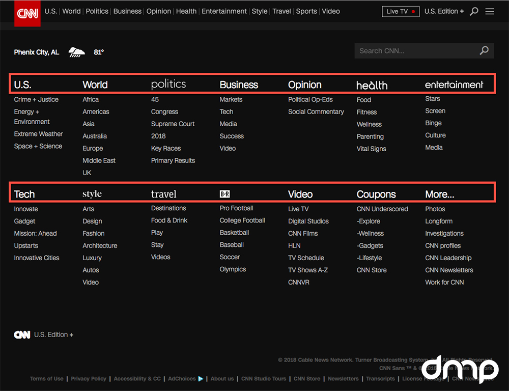 thanh dieu huong website 4
