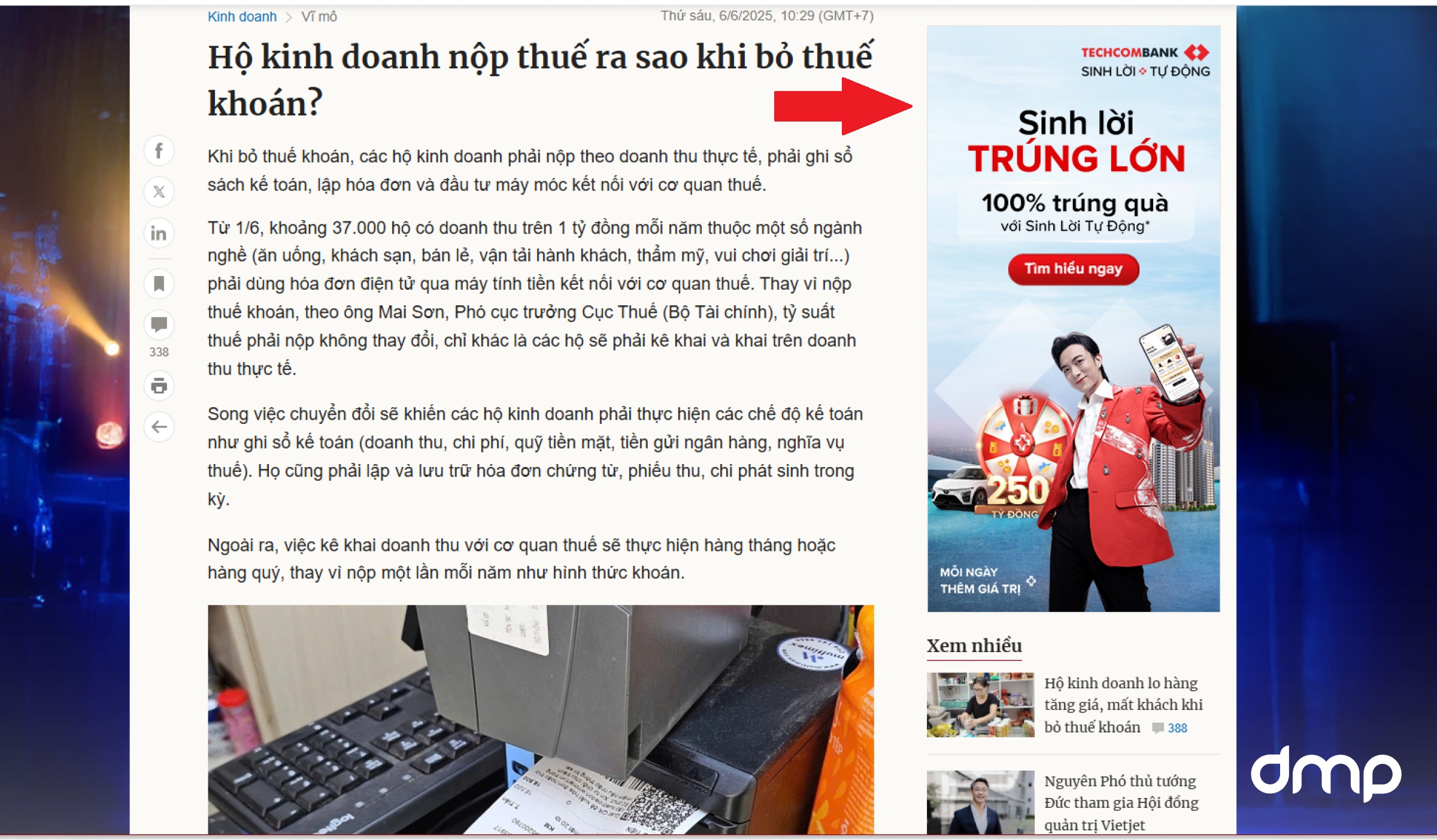 quảng cáo hình ảnh trên web