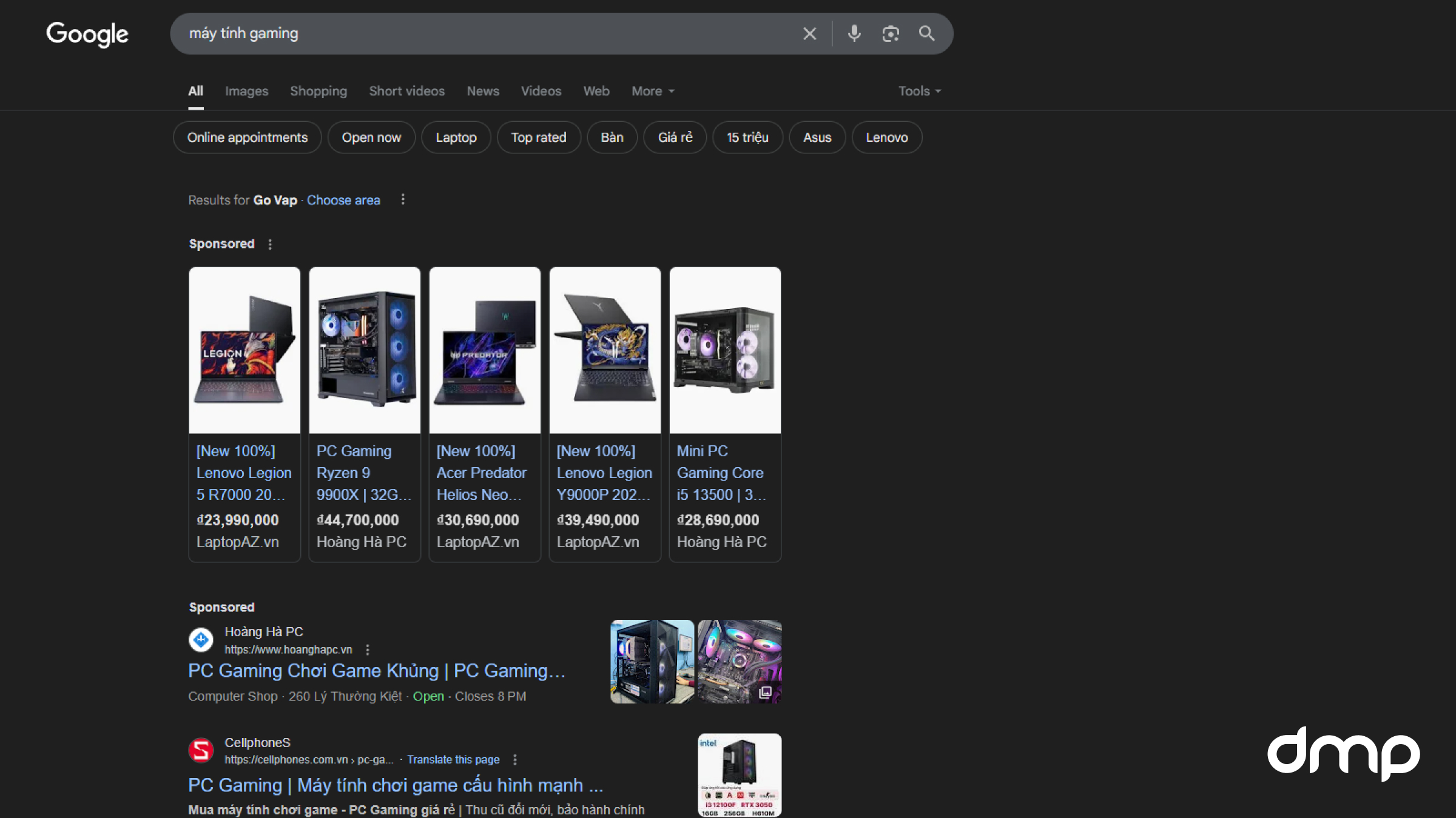 quang cao tim kiem google