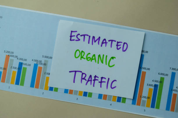 Ghi chú Estimated Organic Traffic đặt trên biểu đồ dữ liệu tăng trưởng